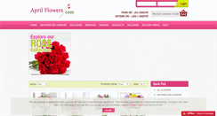 Desktop Screenshot of flowersireland.com