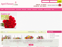 Tablet Screenshot of flowersireland.com